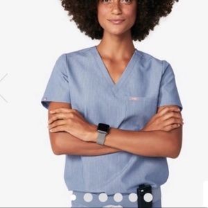 Figs scrubs joggers and Casma top